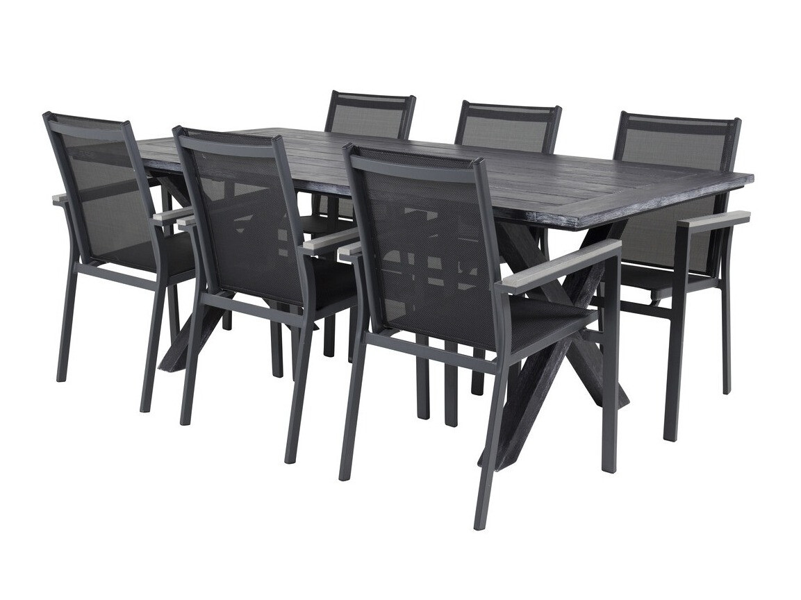 Komplet mize in stolov Dallas 2303