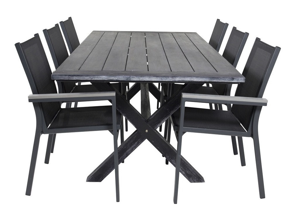 Komplet mize in stolov Dallas 2303