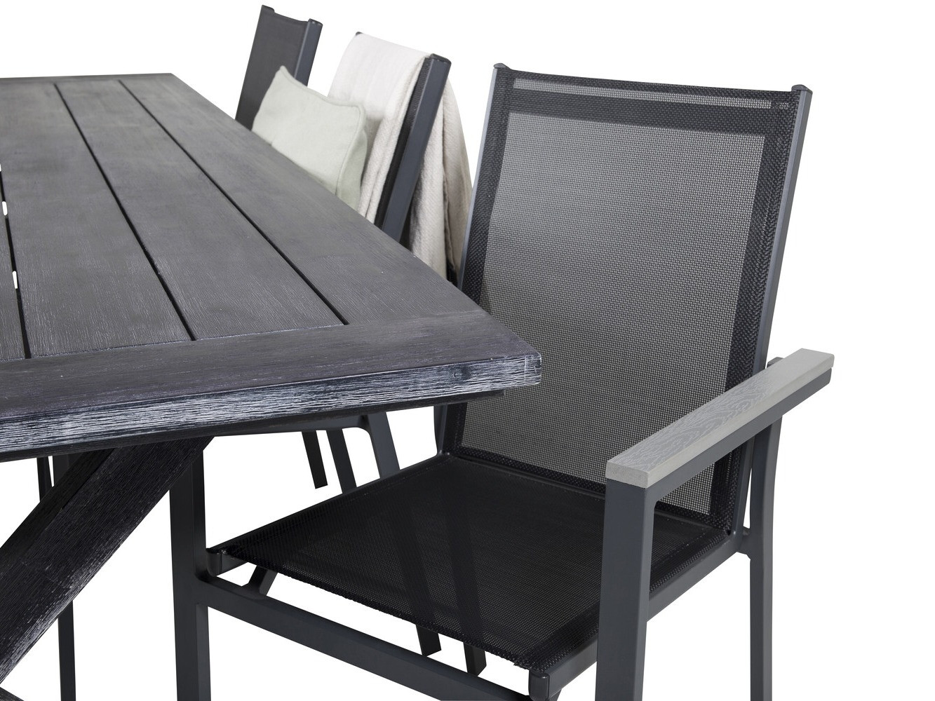 Komplet mize in stolov Dallas 2303