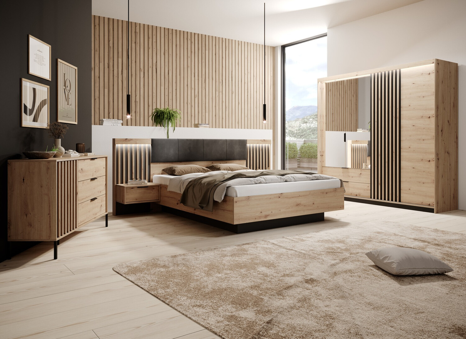 Komplet nočnih omaric Lusone 105