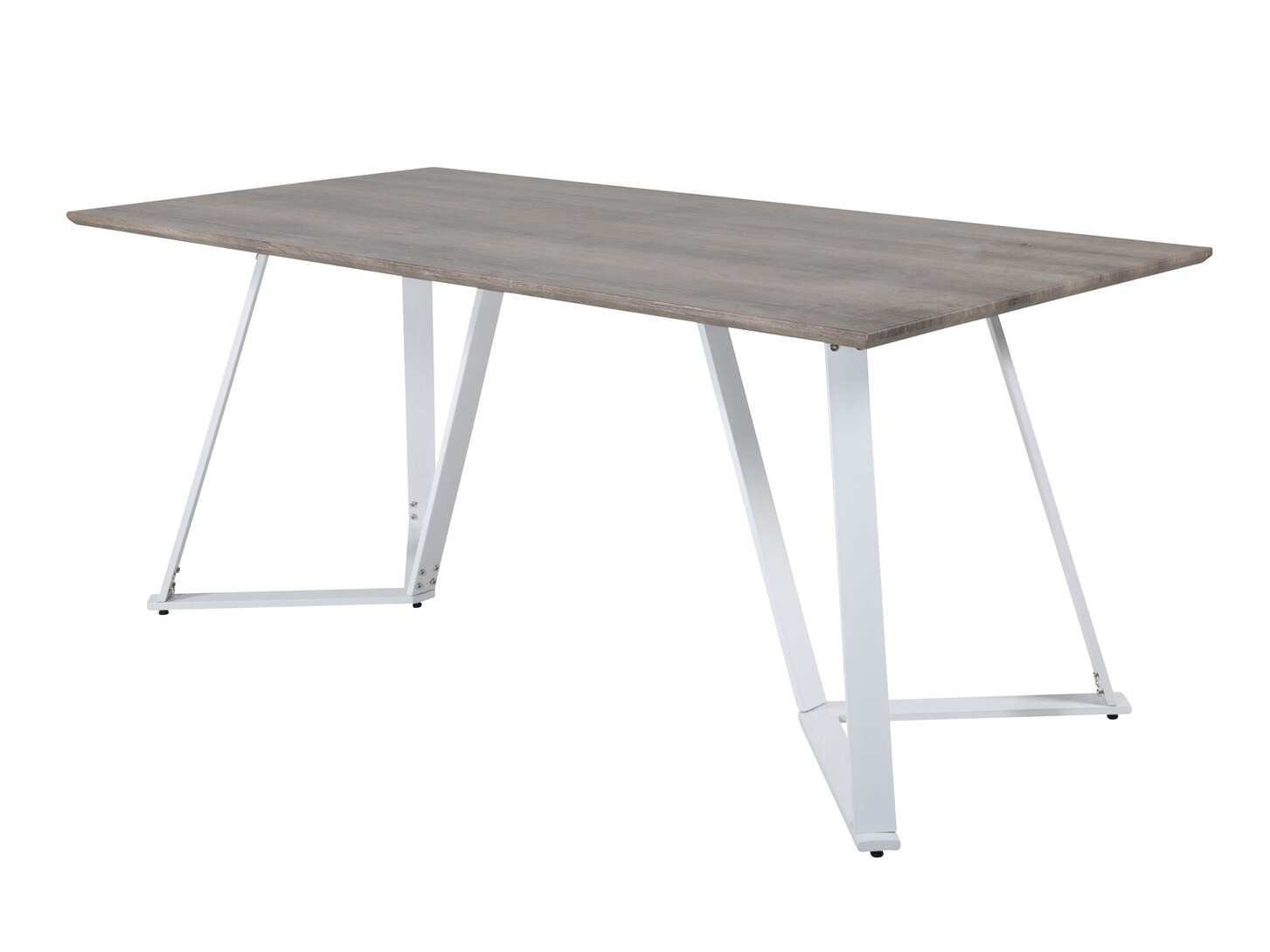 Jedilniški komplet Dallas 1804 (Bela + Črna)