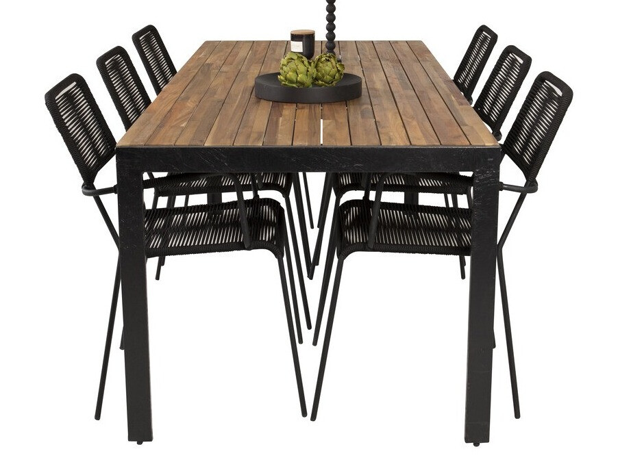 Komplet mize in stolov Dallas 2906