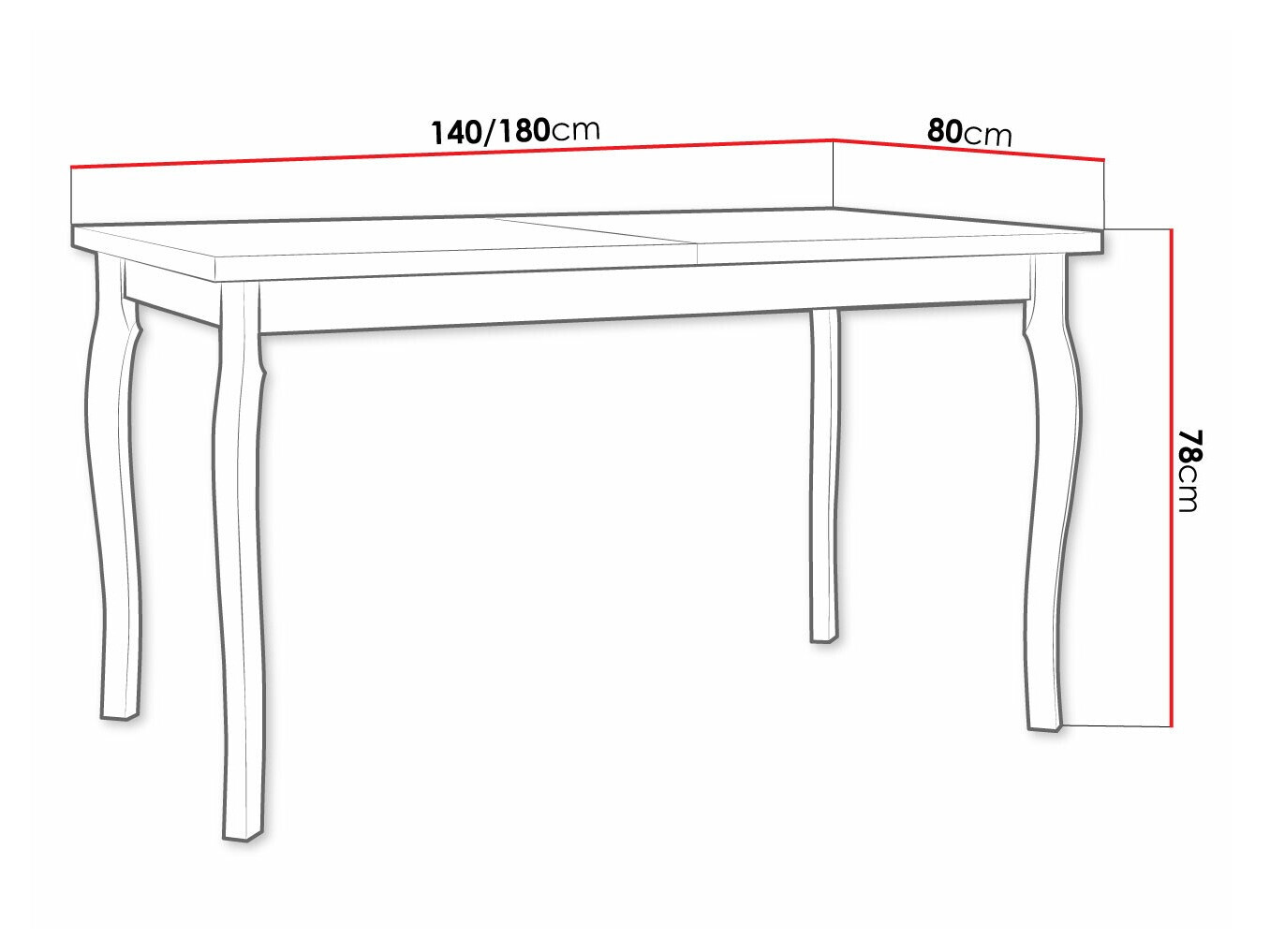 Miza Victorville 331 (Bela)