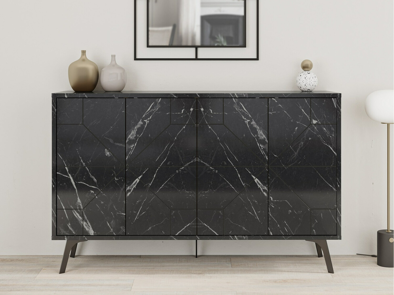 Omarica Kailua 416 (Črni marmor)