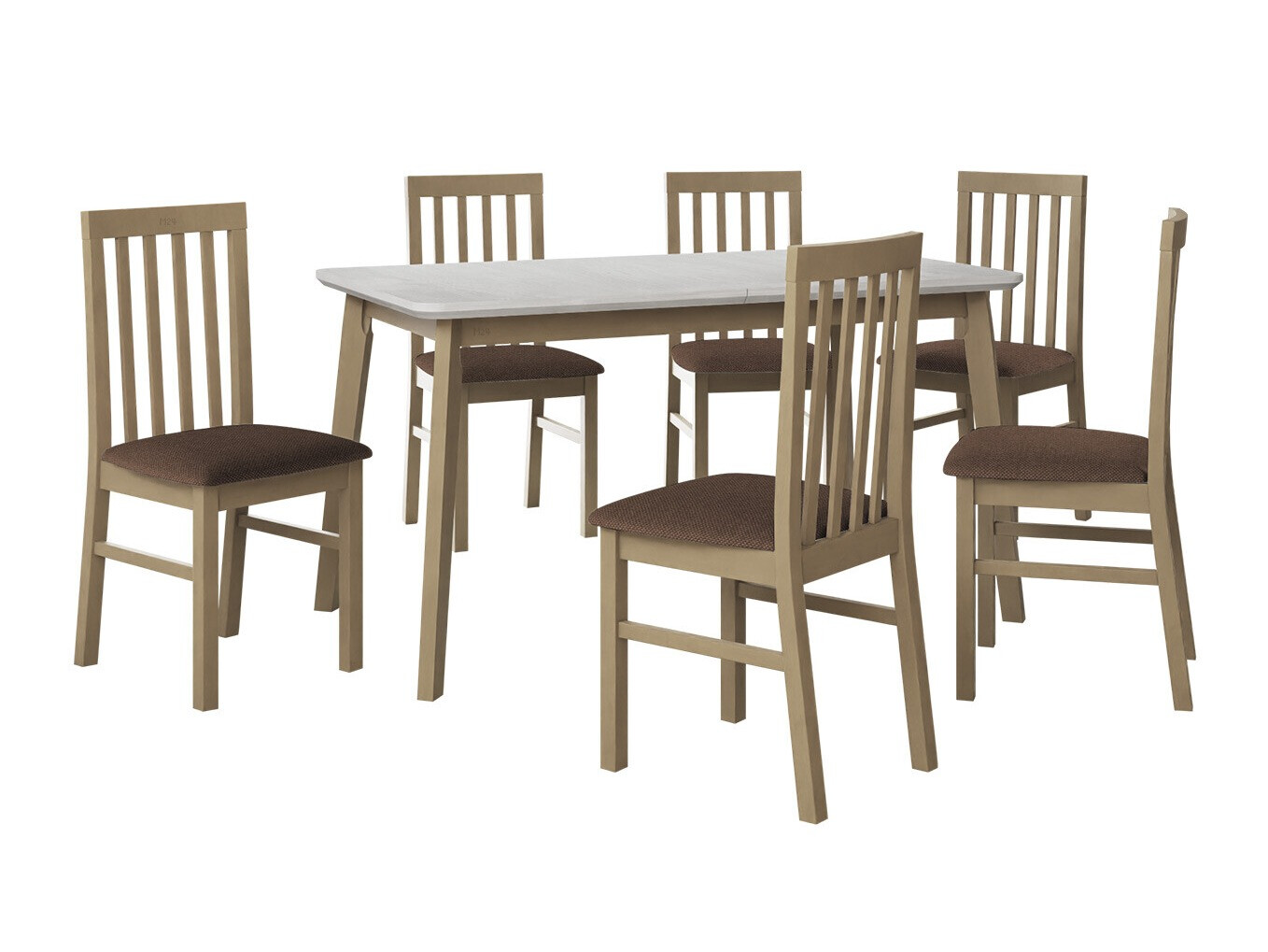 Jedilniški komplet Victorville 267 (Sonoma hrast)