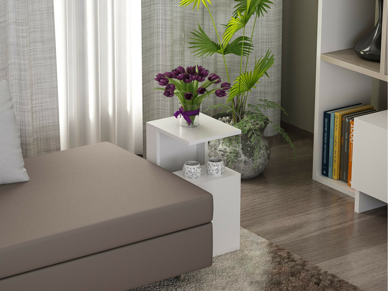 Stranska mizica Kailua 450