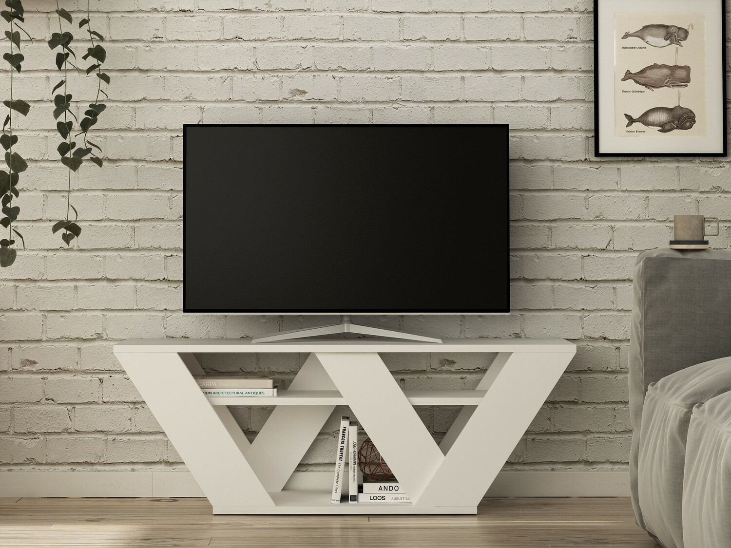 TV-omarica Kailua 457 (Bela)