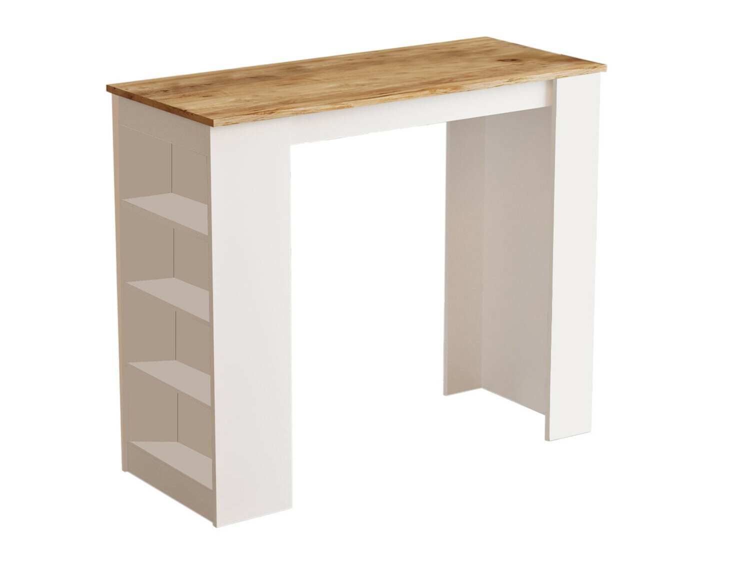 Barska miza Kailua 477 (Bela + Bor)