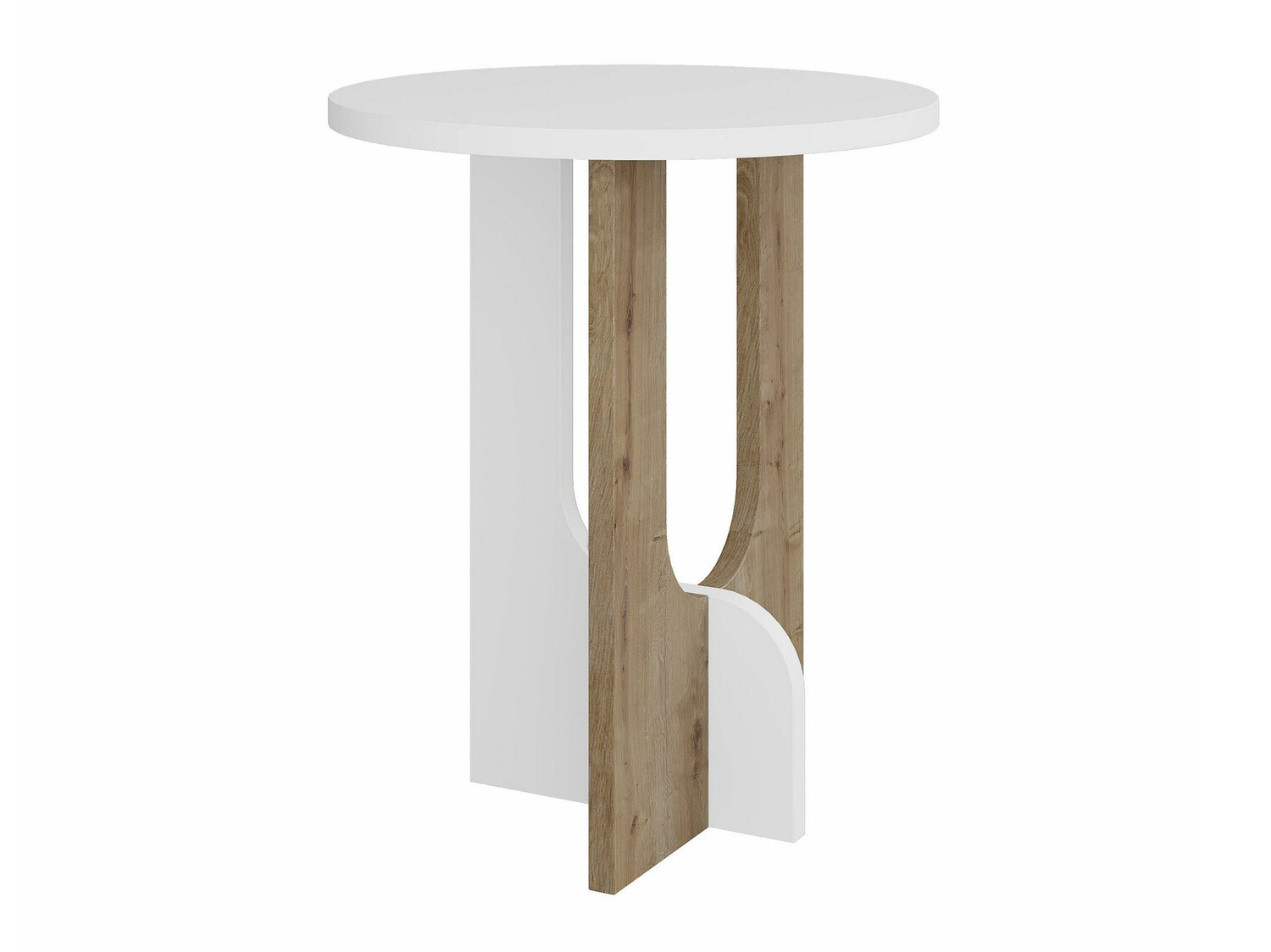 Stranska mizica Kailua 467 (Hrast + Bela)