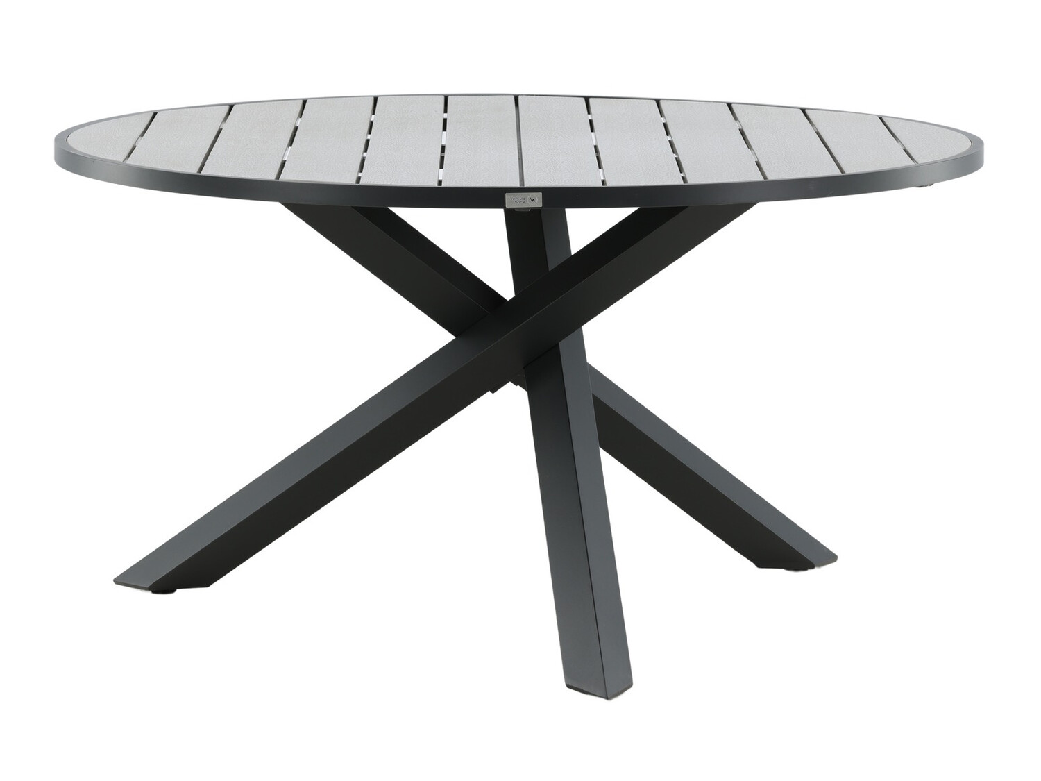 Komplet mize in stolov Dallas 2992 (Siva + Črna)