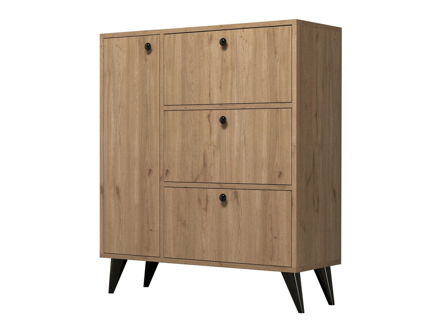 Regal za čevlje Kailua 540 (Hrast)