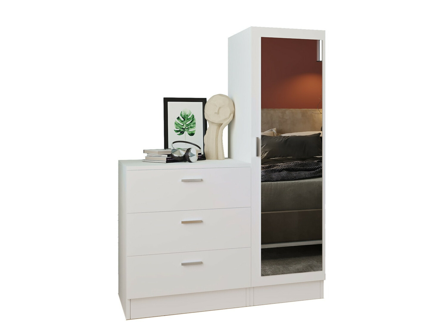 Komplet za predsobo Kailua 558 (Bela)