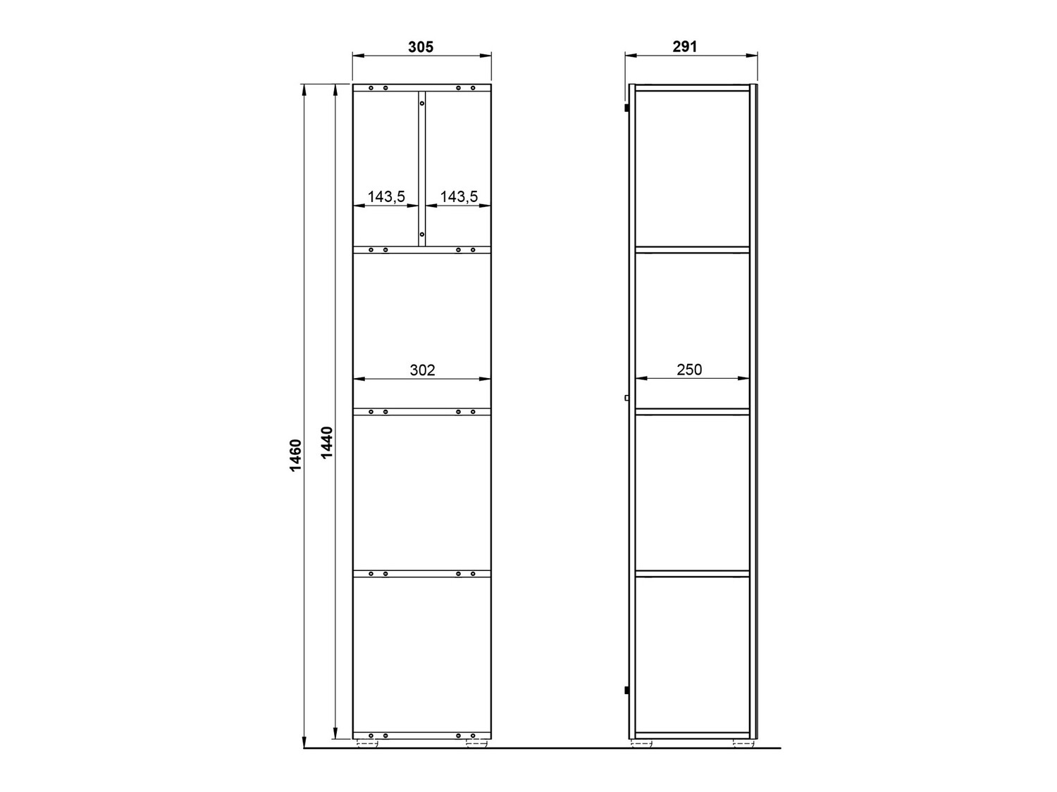 Kopalniški poličnik Catvera 100