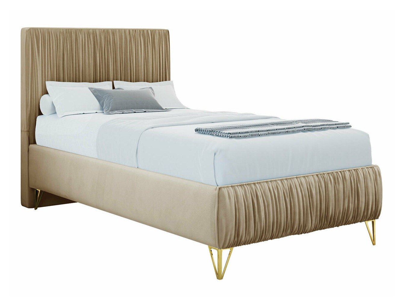 Postelja Logan 112 (Amor Velvet 4304)