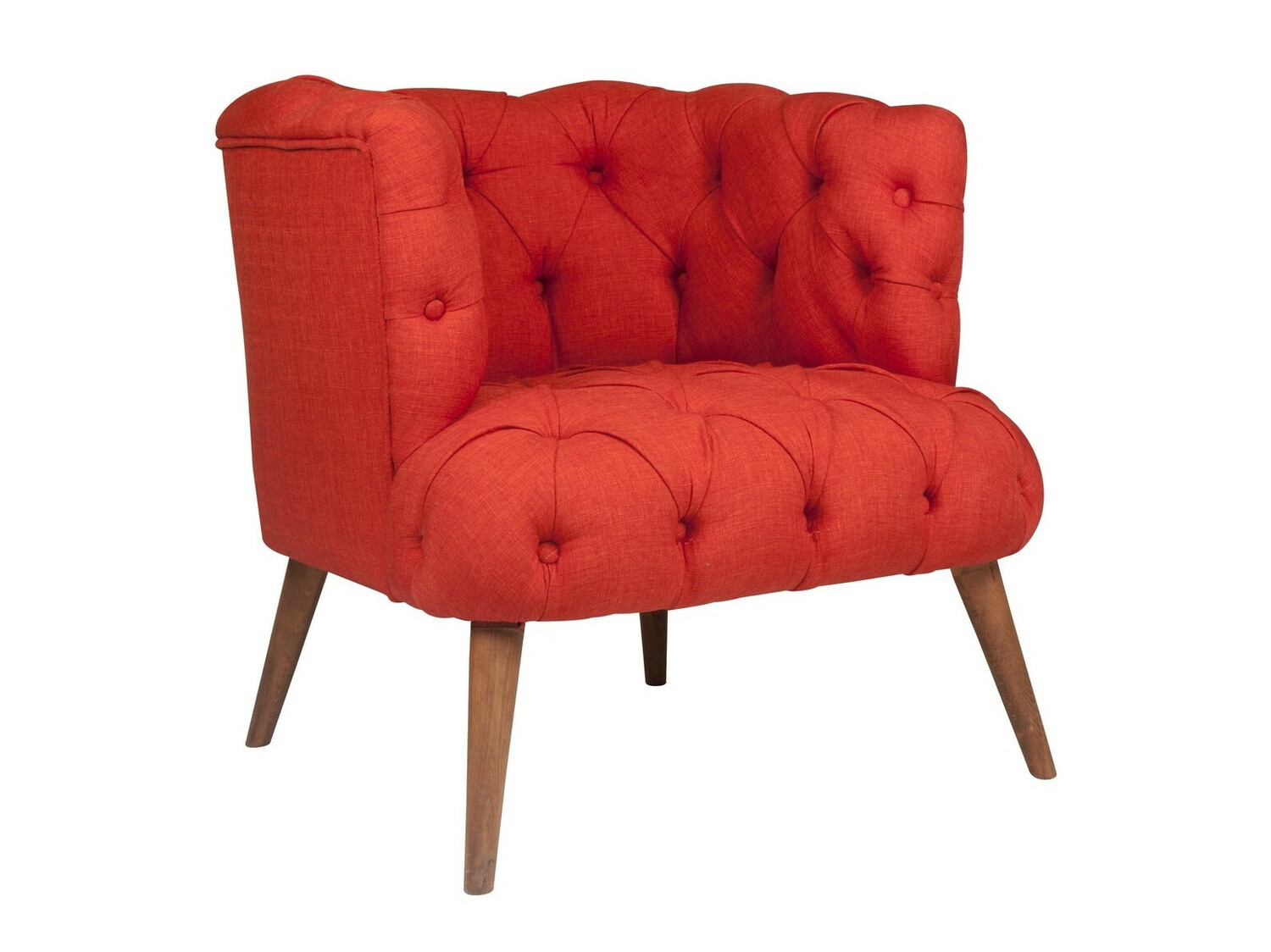 Chesterfield fotelj Altadena 262 (Rdeča)