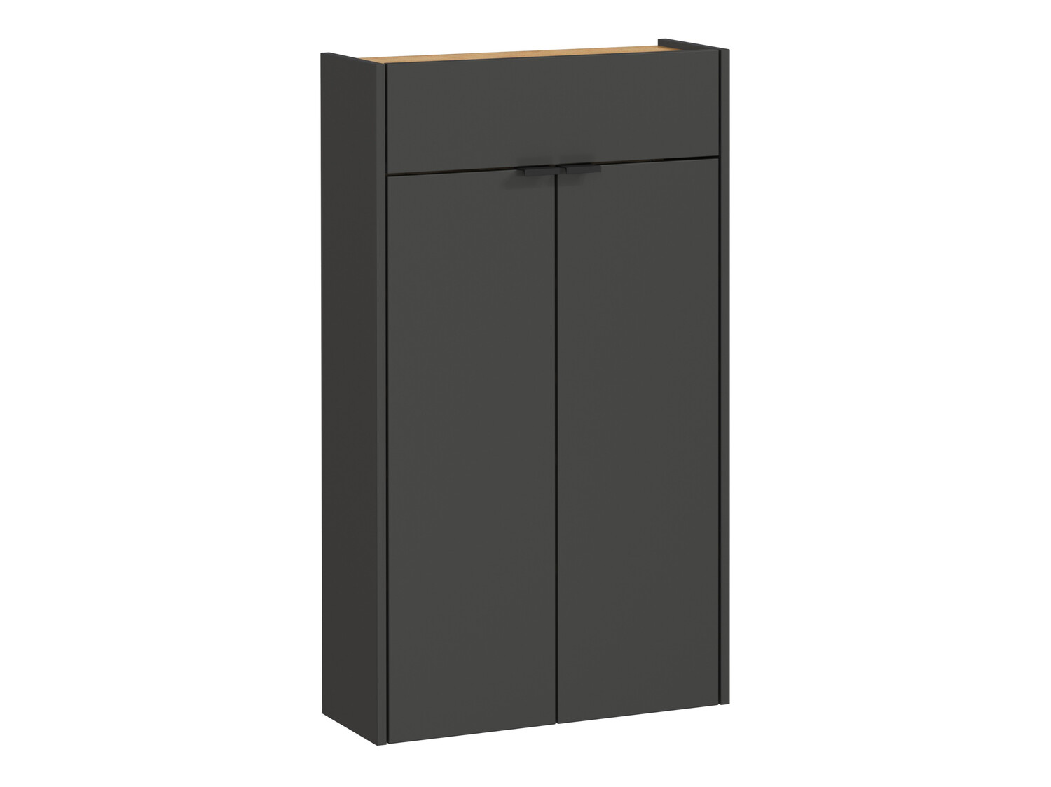 Komplet za predsobo Cirsale 105 (Grafit + Navarra hrast)