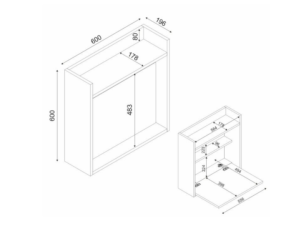 Pisalna miza Kailua 612