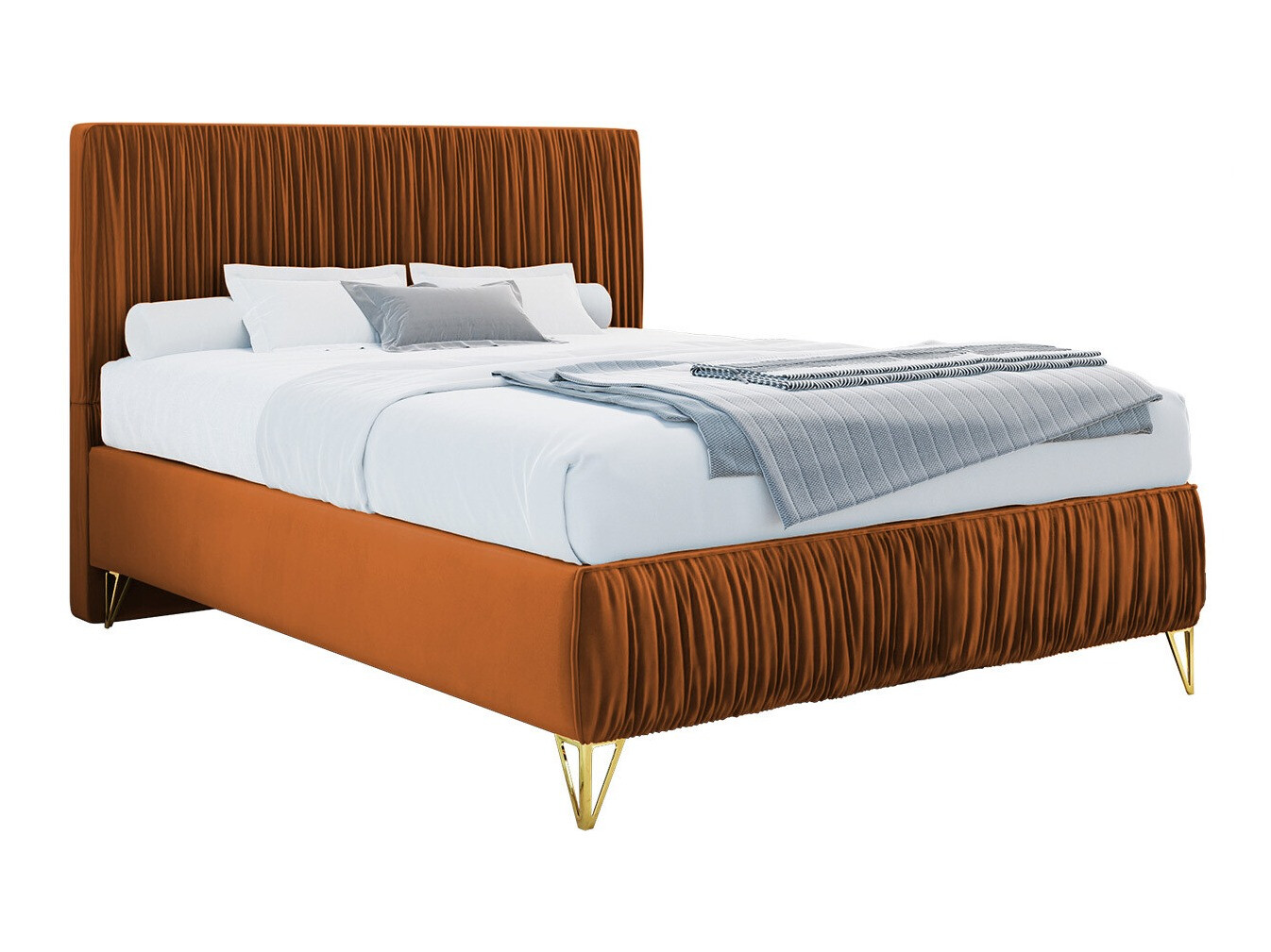 Postelja Logan 112 (Amor Velvet 4305)