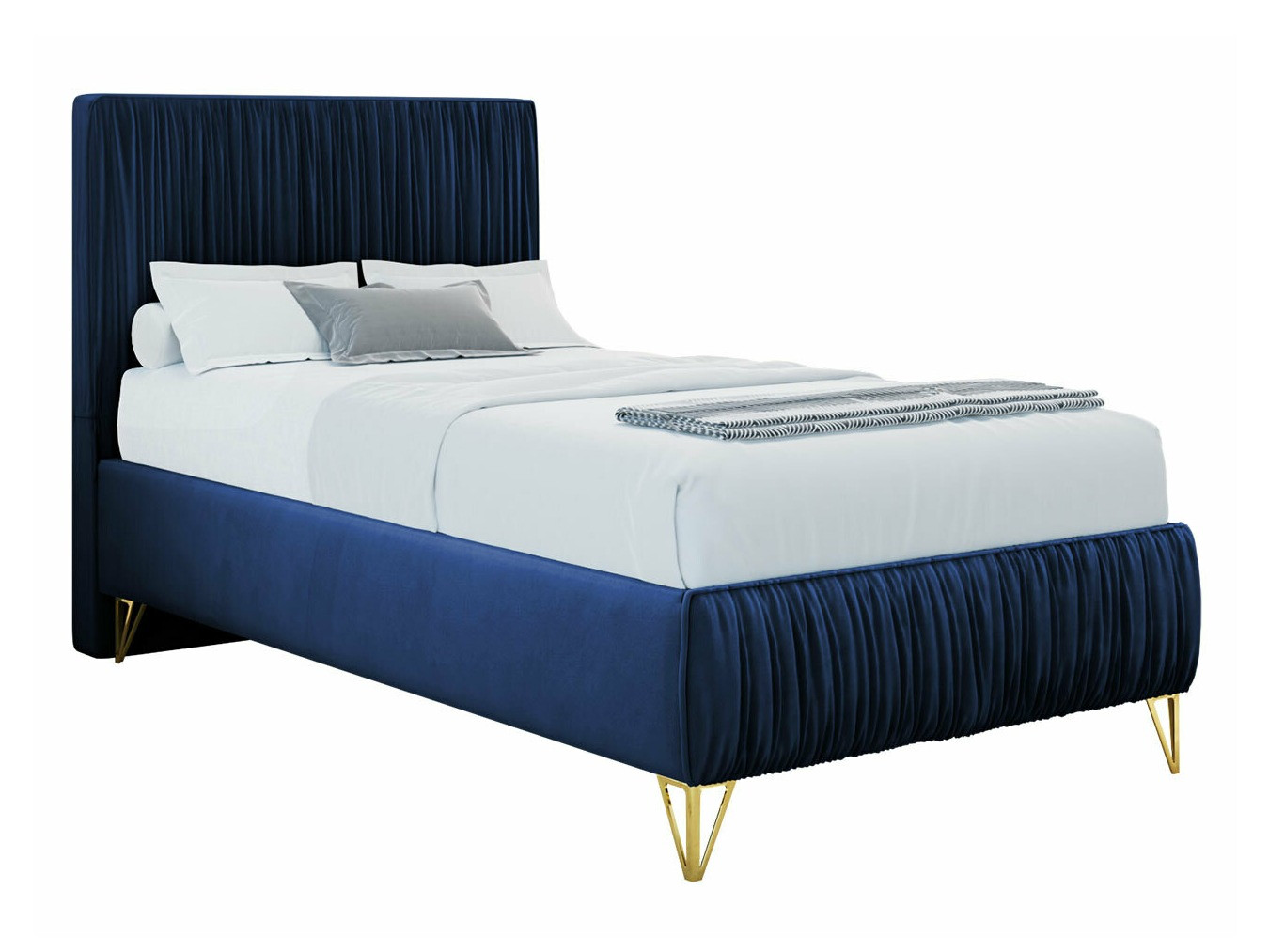 Postelja Logan 112 (Amor Velvet 4314)
