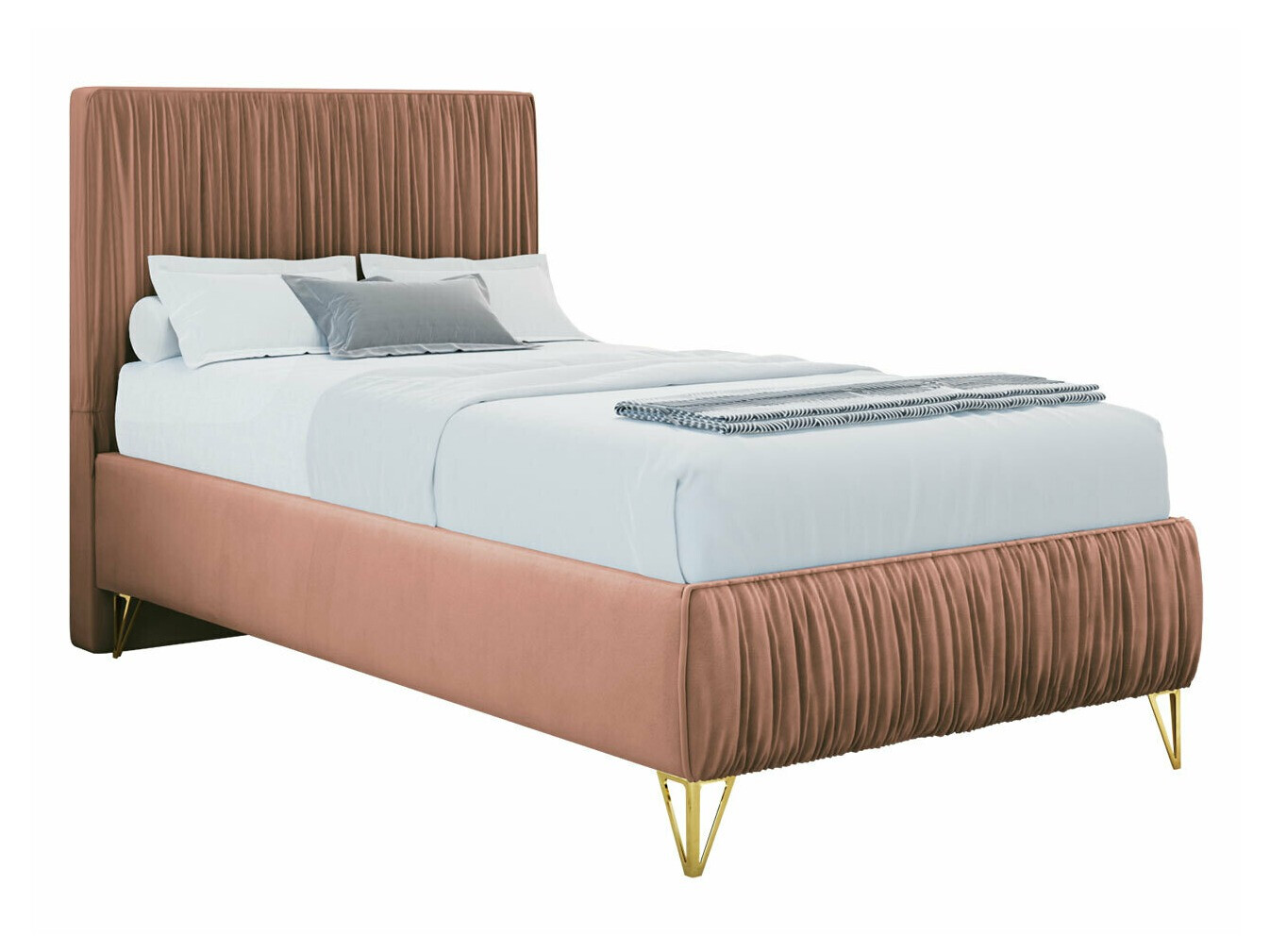 Postelja Logan 112 (Amor Velvet 4328)