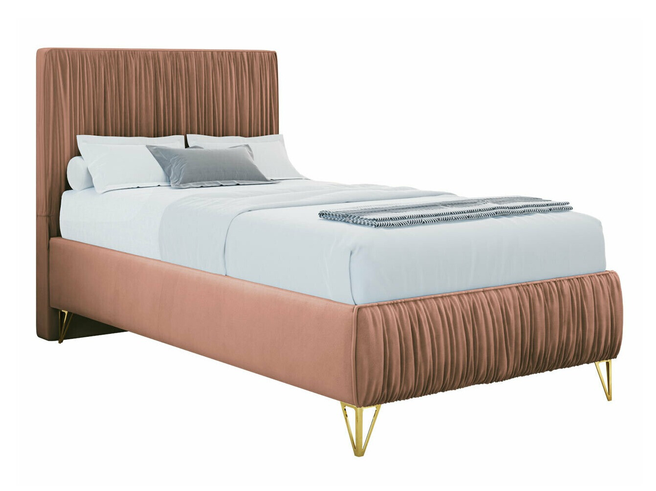 Postelja Logan 112 (Amor Velvet 4328)
