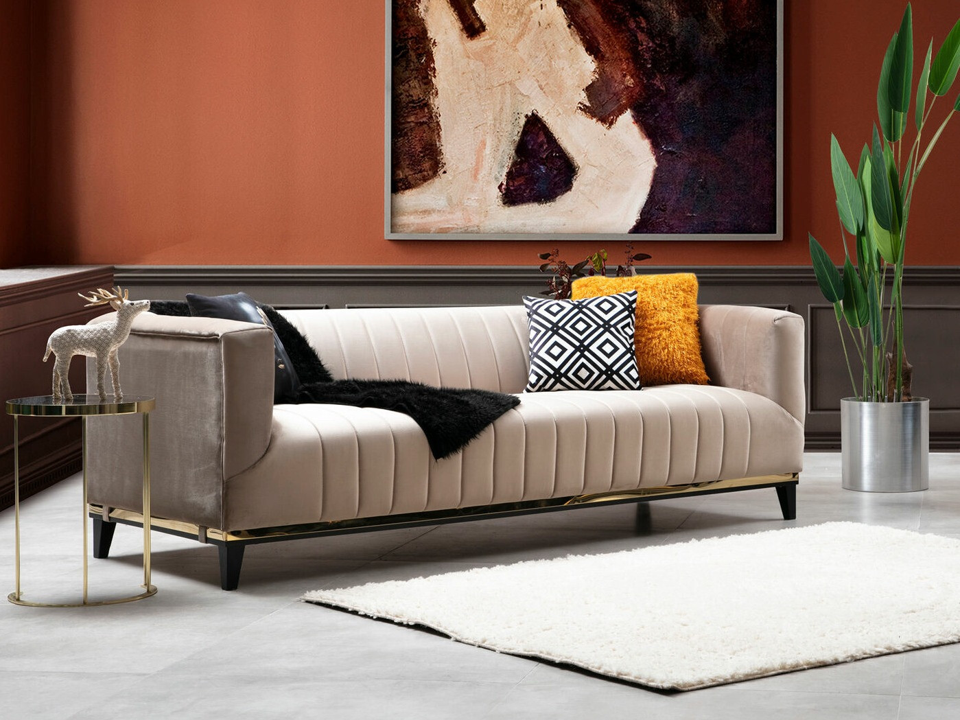 Kavč Altadena 243 (Beige)