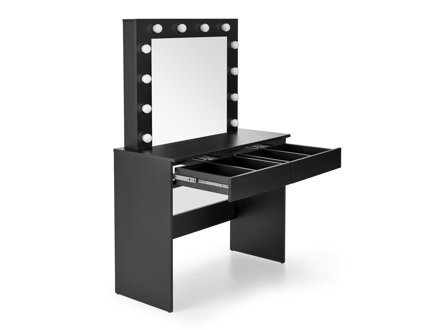 Toaletna mizica Houston Gaudium (Črna)