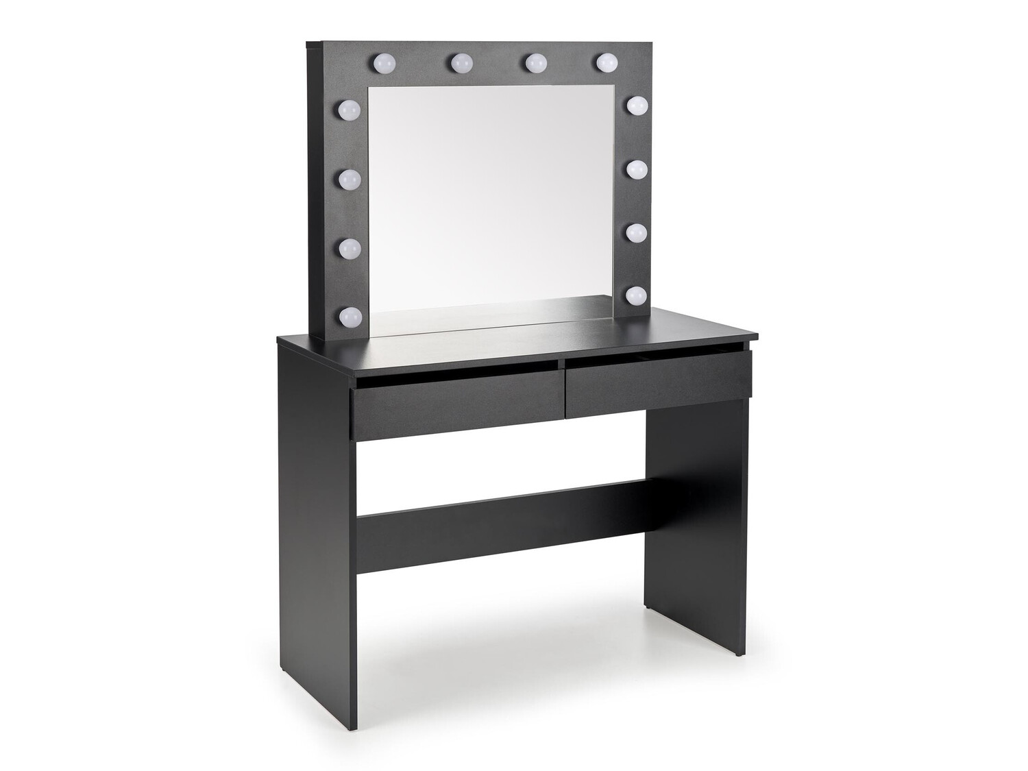 Toaletna mizica Houston Gaudium (Črna)