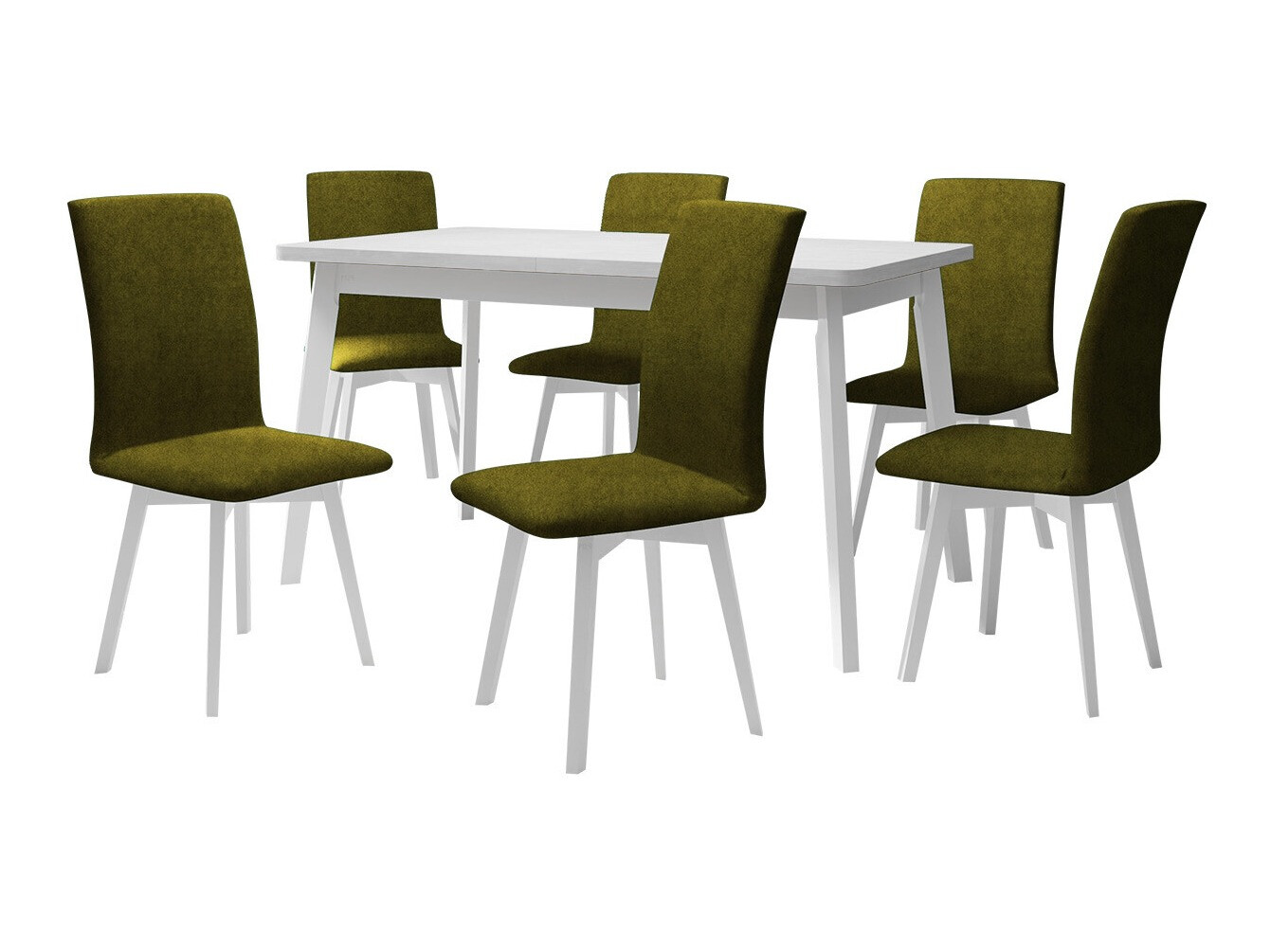 Jedilniški komplet Victorville 335 (Bela)