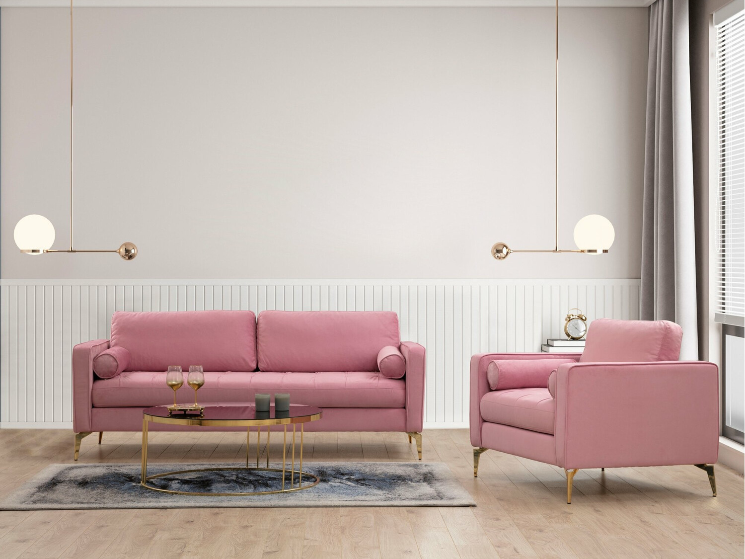 Komplet oblazinjenega pohištva Altadena 260