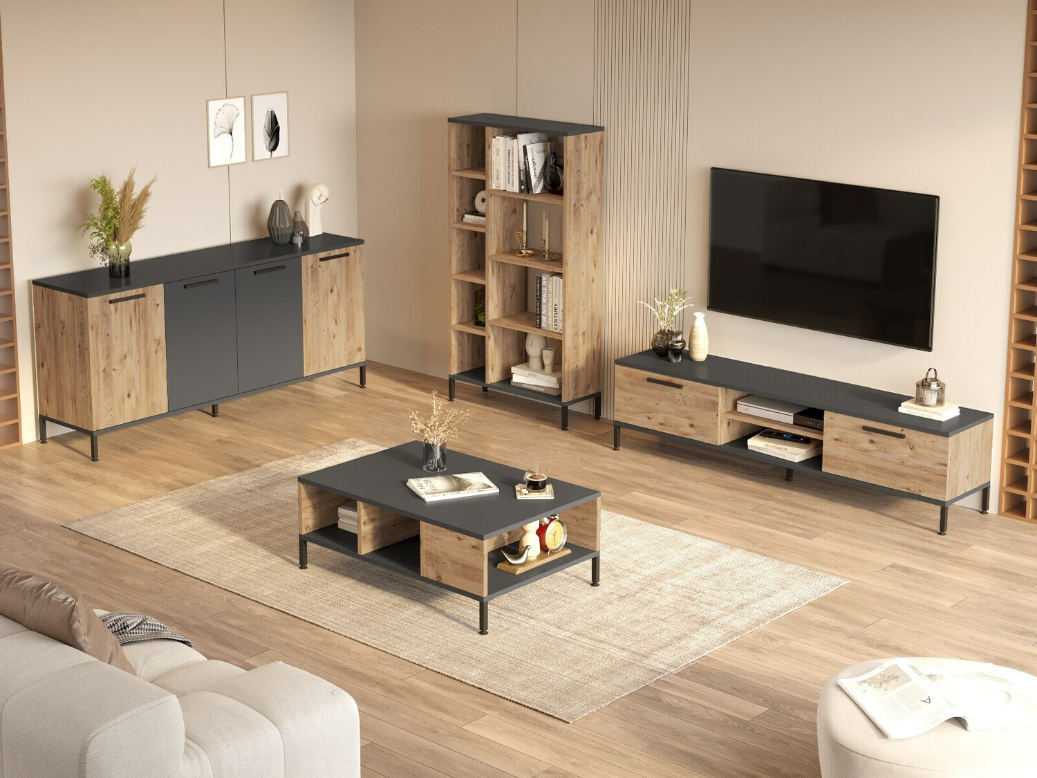 Komplet za dnevno sobo Kailua 729