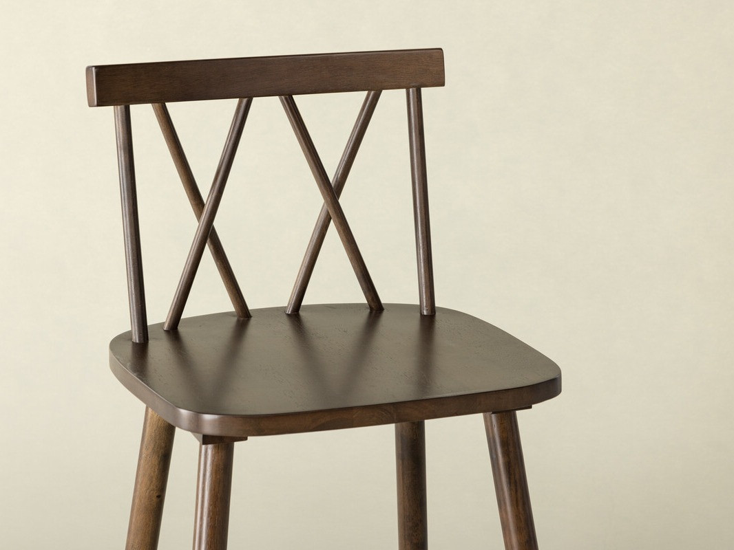 Srednje visok barski stol Dallas 4202 (Rjava)