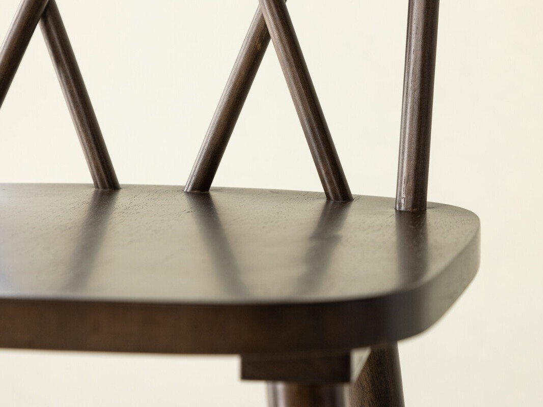 Srednje visok barski stol Dallas 4202 (Rjava)