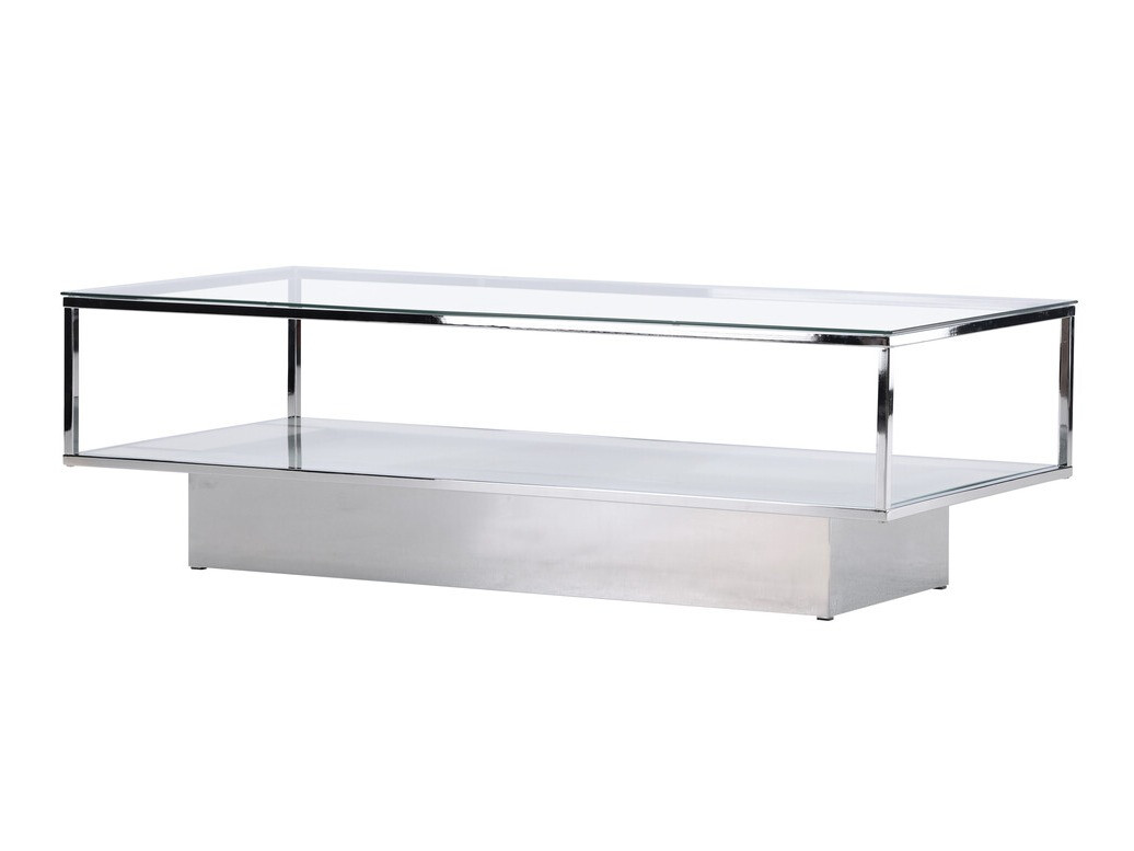 Klubska mizica Dallas 4212 (Srebrna)