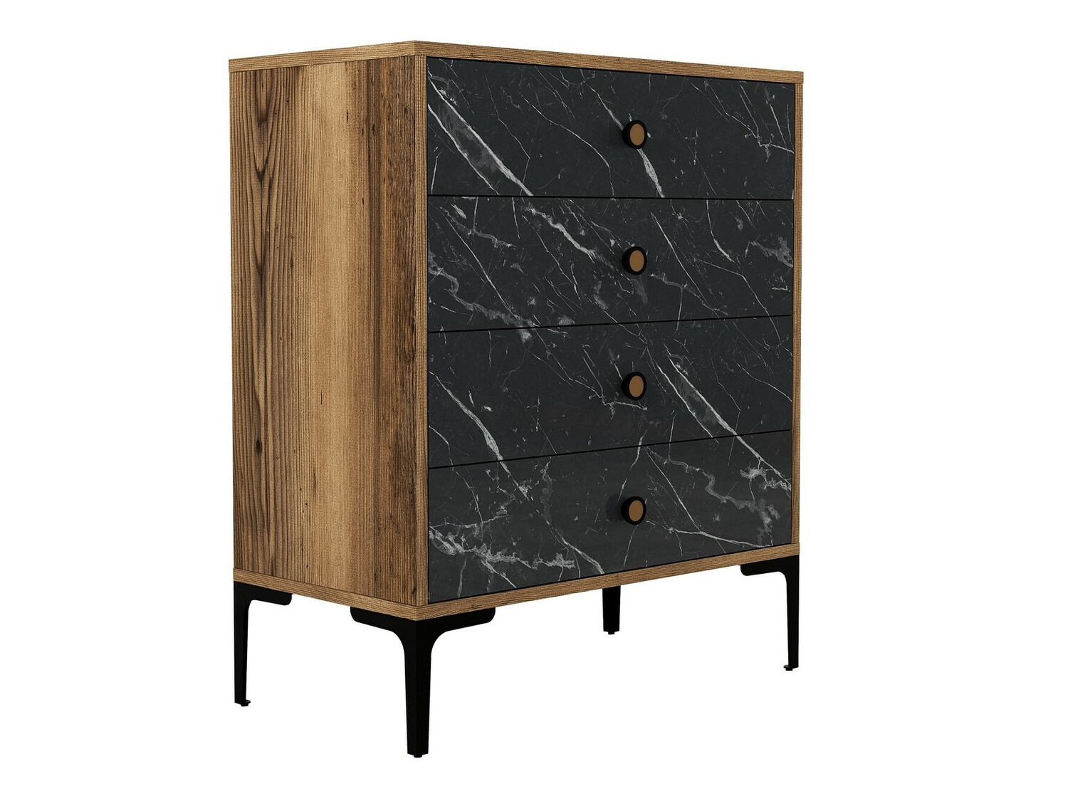 Komoda Kailua 771 (Oreh + Črna)