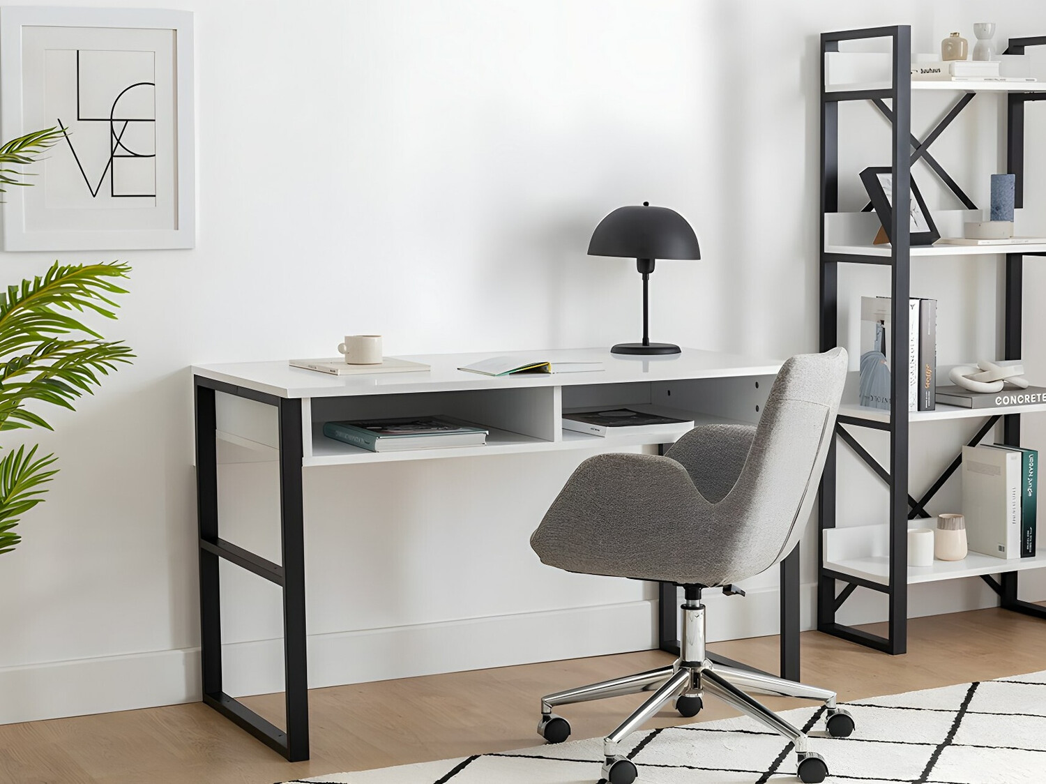 Pisalna miza Kailua 737 (Bela + Črna)