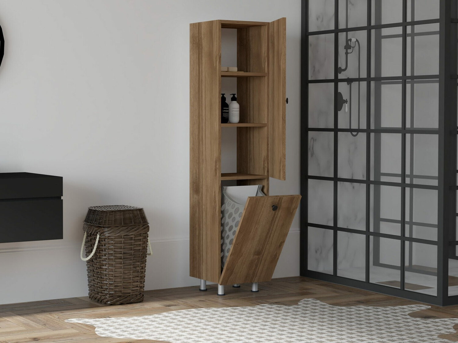 Prostostoječa Kopalniška omarica Kailua 2079