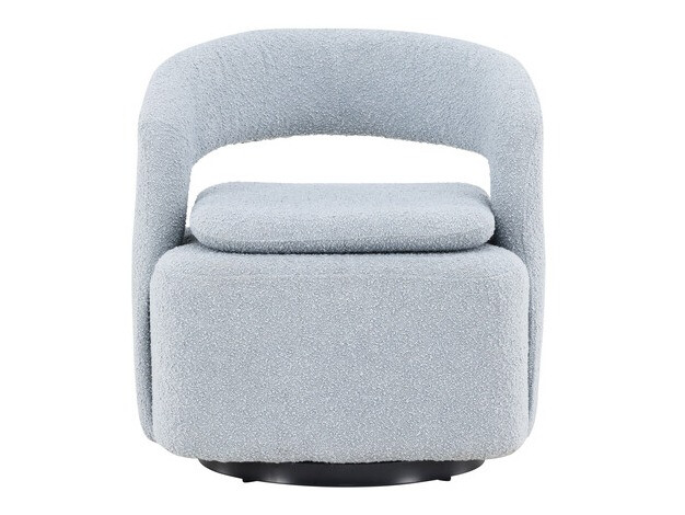 Fotelj Dallas 3170 (Svetlo modra + Črna)