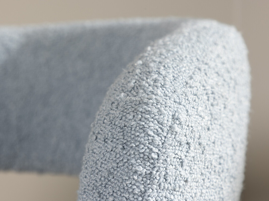 Fotelj Dallas 3170 (Svetlo modra + Črna)