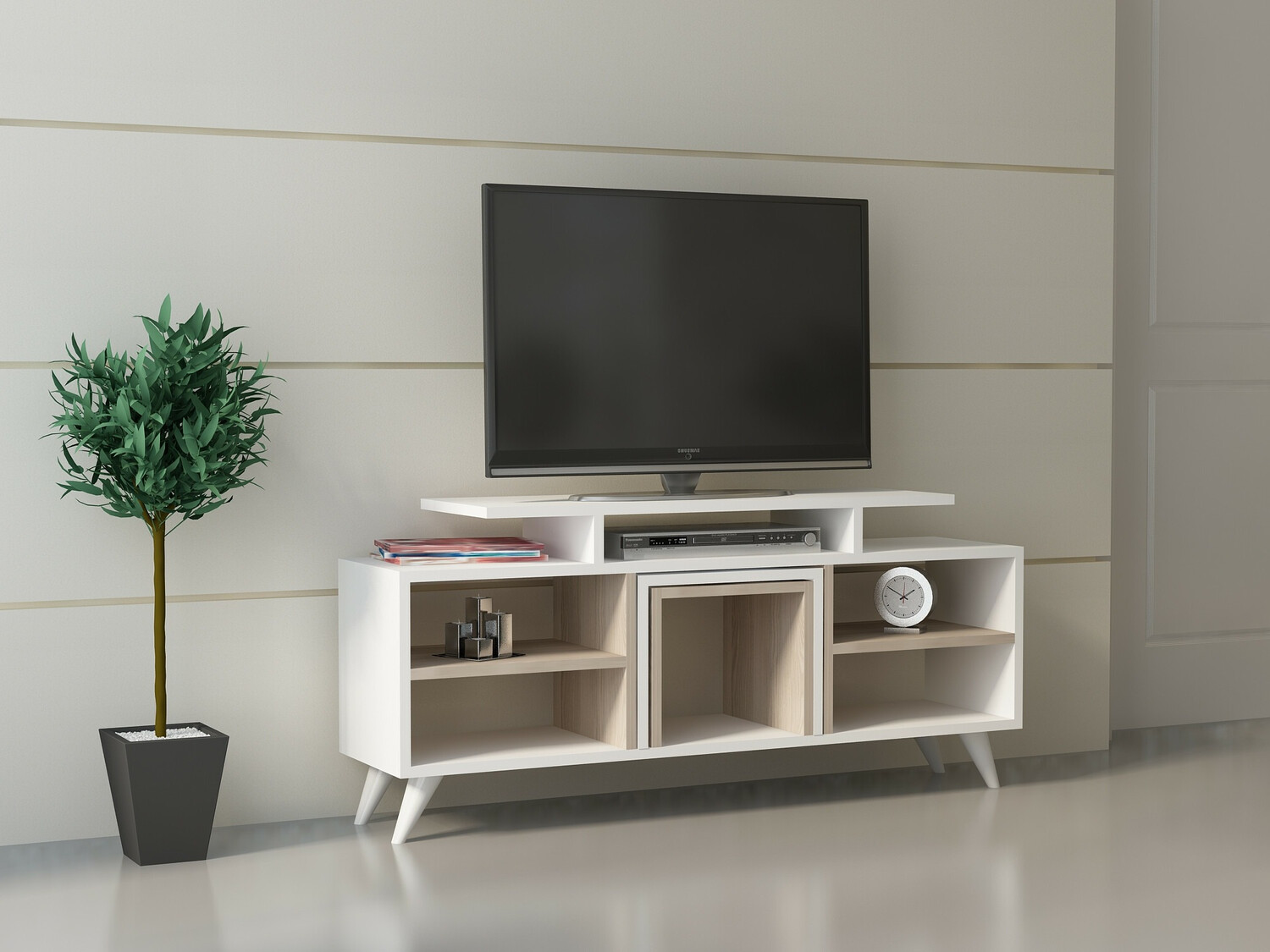 TV-omarica Kailua 816 (Bela + Svetel les)