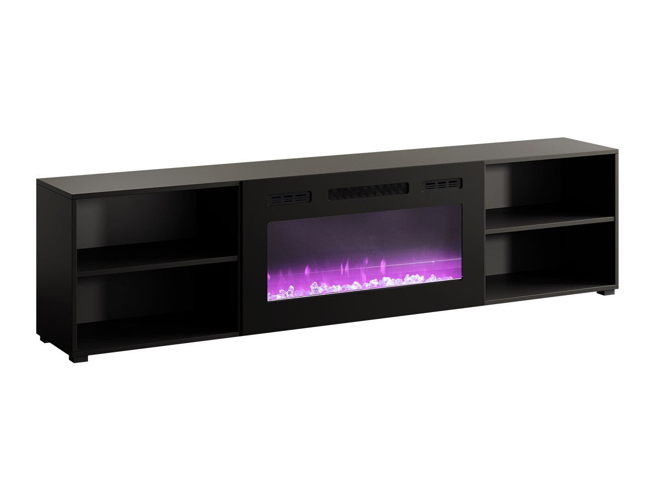 TV-omarica Charlotte 191 (Črna)