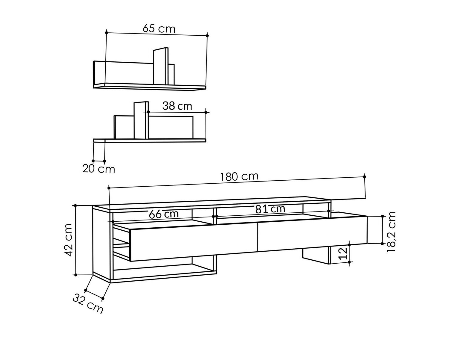 TV-omarica Kailua 2008 (Antracit)