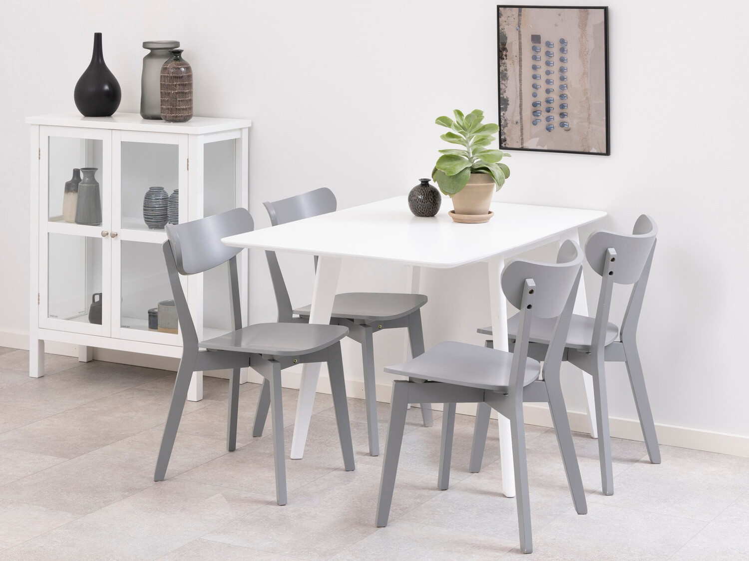 Jedilniški komplet Norsica 710 (Siva)