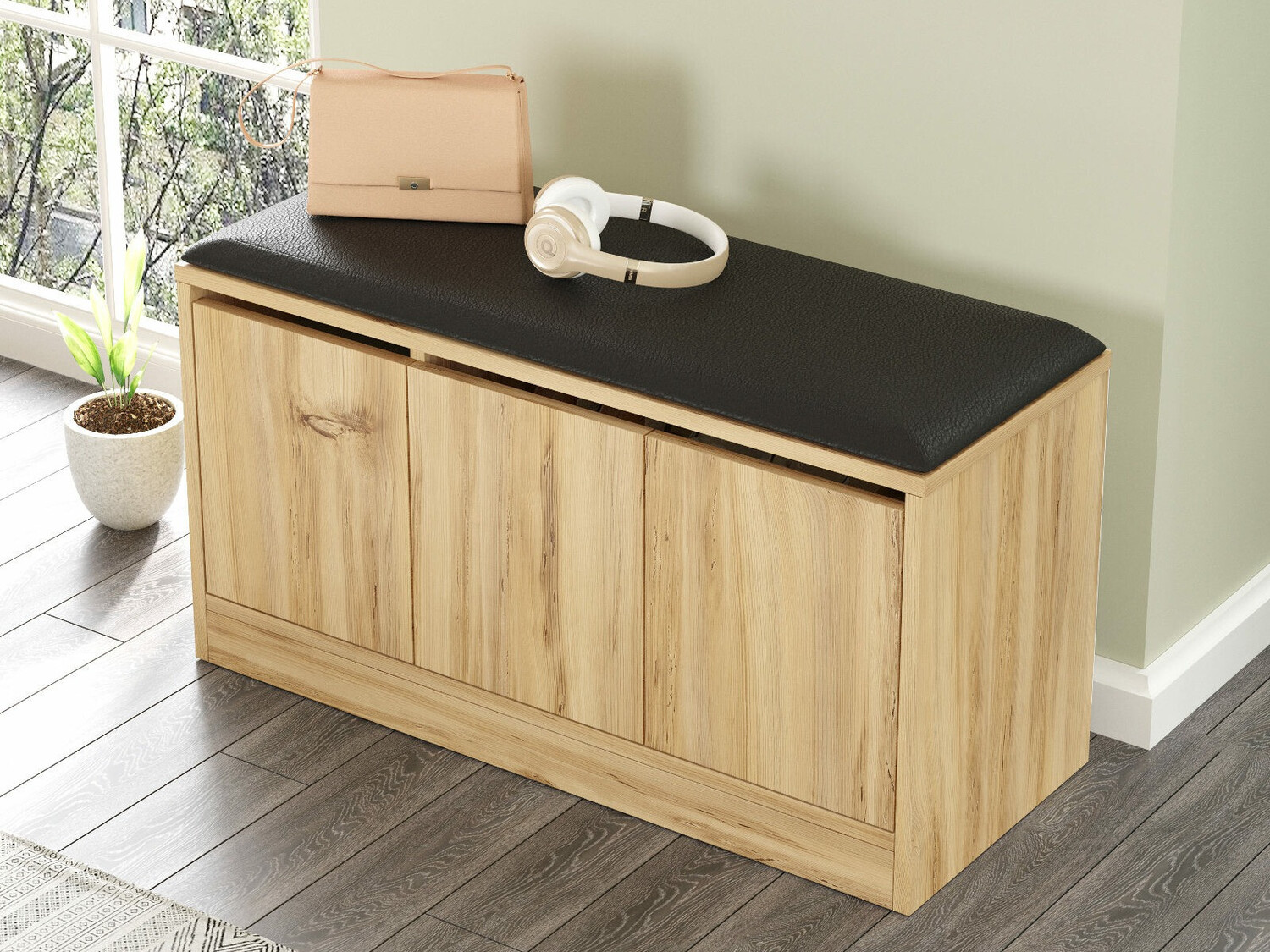 Regal za čevlje Kailua 1084 (Hrast)