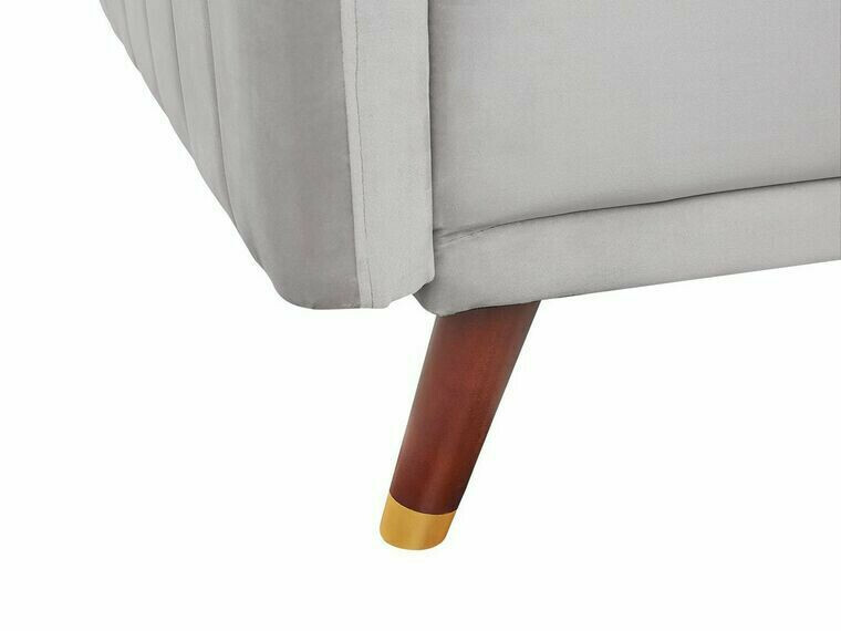 Raztegljiv kavč Berwyn 120 (Svetlo siva)