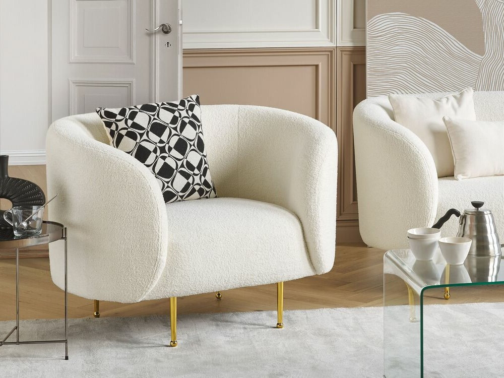 Fotelj Berwyn 122 (Bela + Zlata)