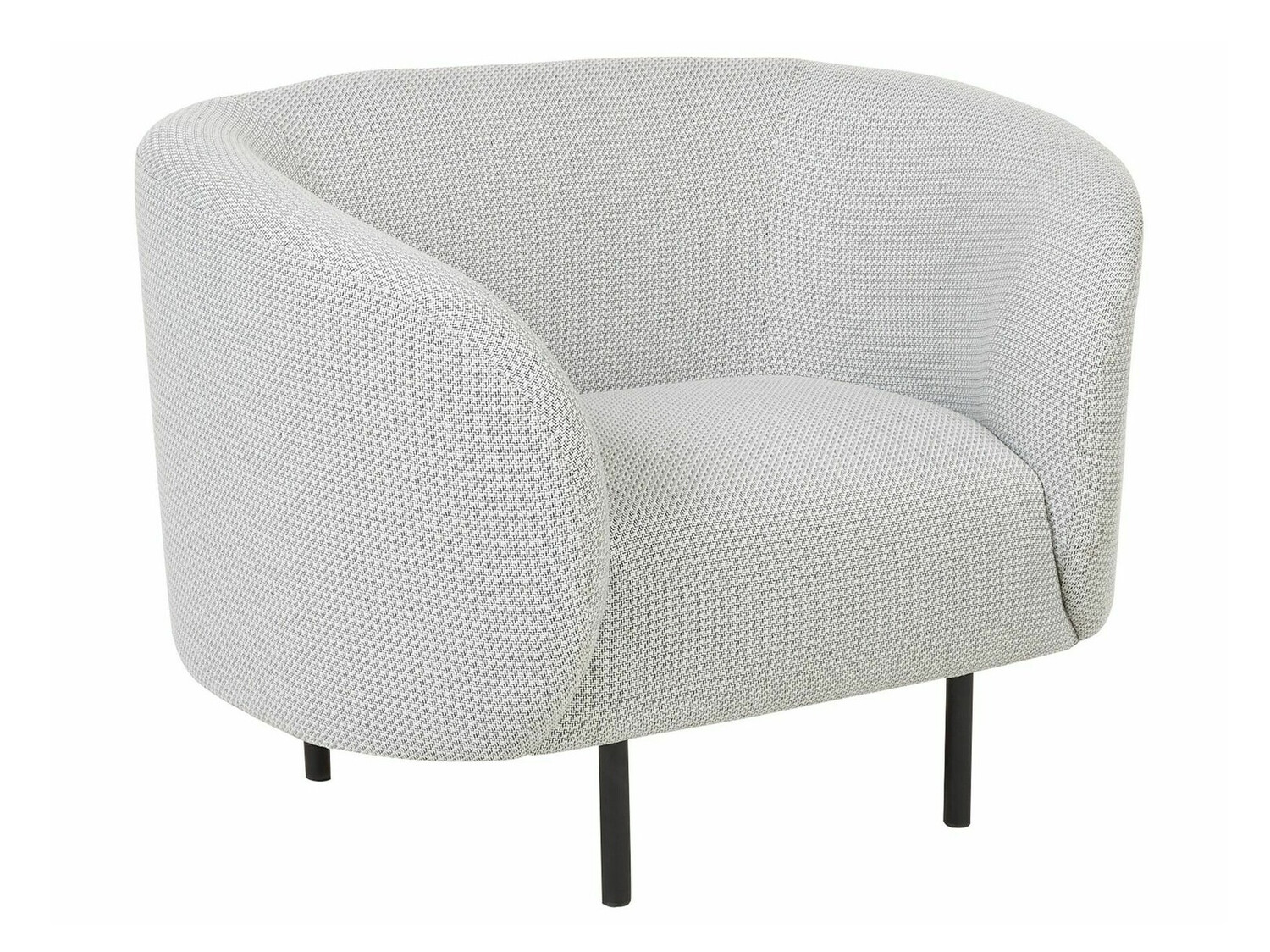 Fotelj Berwyn 2033 (Bela + Črna)