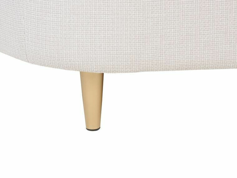 Komplet oblazinjenega pohištva Berwyn 124 (Bež + Zlata)