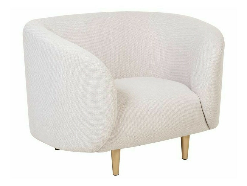 Komplet oblazinjenega pohištva Berwyn 124 (Bež + Zlata)