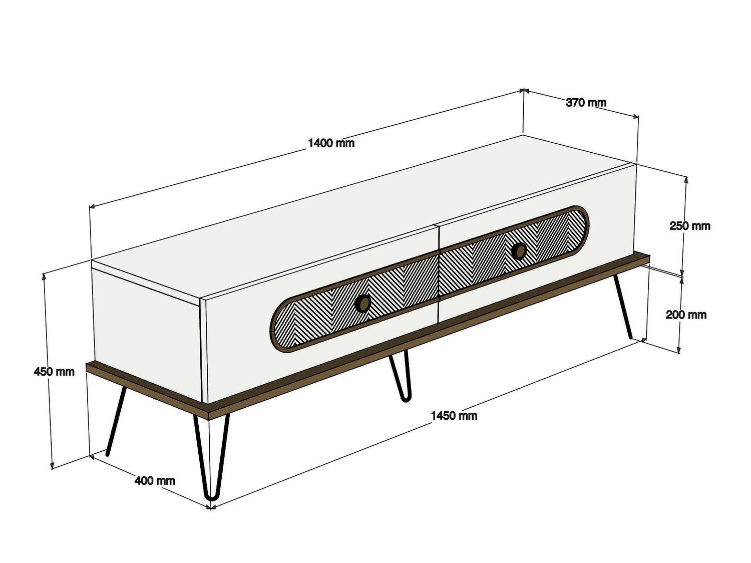 TV-omarica Kailua 1167 (Krema)